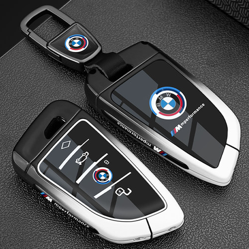 宝马专用钥匙套五十周年纪念标