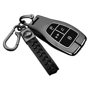 2024款北京bj40钥匙套24款bj30bj60/80/90魔方北京x7车金属扣壳