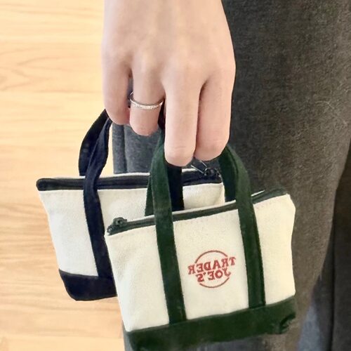 TraderJoe'smini托特包时尚