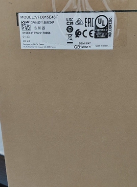 台达变频器VFD015E43T 议价