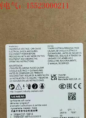 3RW4037-1BB14(请询价)