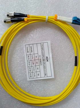 FC/UPC-LC/UPC-SM-DX-LSZH-3光纤缆ST/PC-SC/PC E00-015QG-2P-30M