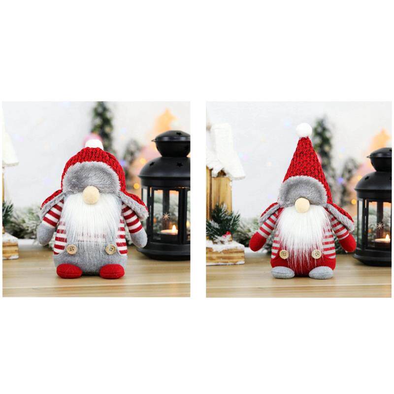 christmas faceless doll figurine santa claus decoration, use