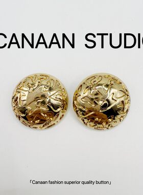CANAAN金属纽扣精致百搭上衣女装