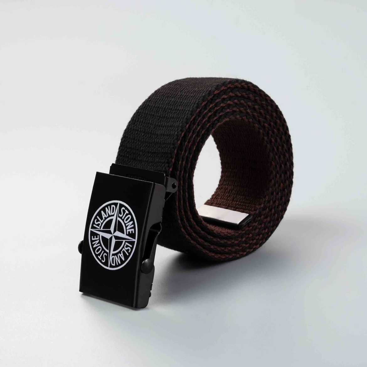 白色腰带布男士青少年学生帆布裤带自动平滑扣简约休闲编织皮带潮