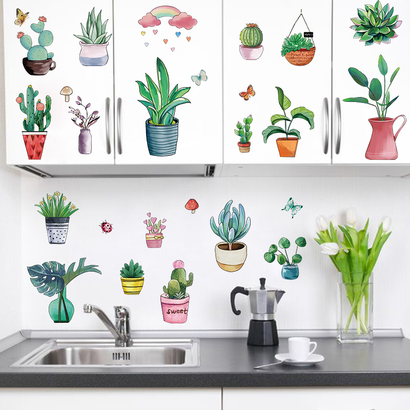 厨房贴纸柜子自粘墙贴防水遮丑防油整体橱柜冰箱门贴翻新柜门装饰