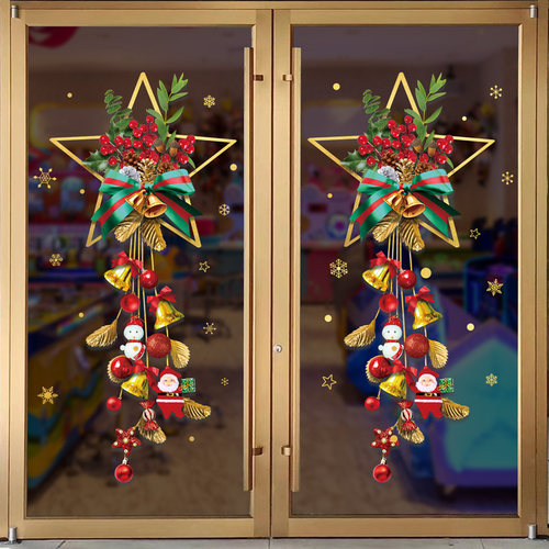 装饰品圣诞节贴纸墙贴画