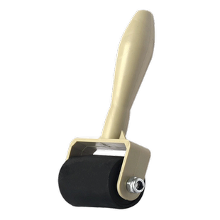 版画滚筒橡胶滚轮小号墨滚1寸初学者儿童幼儿园小学生用木刻板画马莲木蘑菇油墨颜料工具美术生专用3厘米3CM