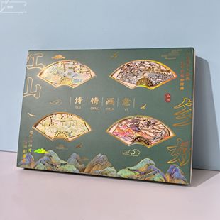 西湖十景文创杭州金属书签雷峰塔断桥残雪旅游打卡特色纪念品礼物