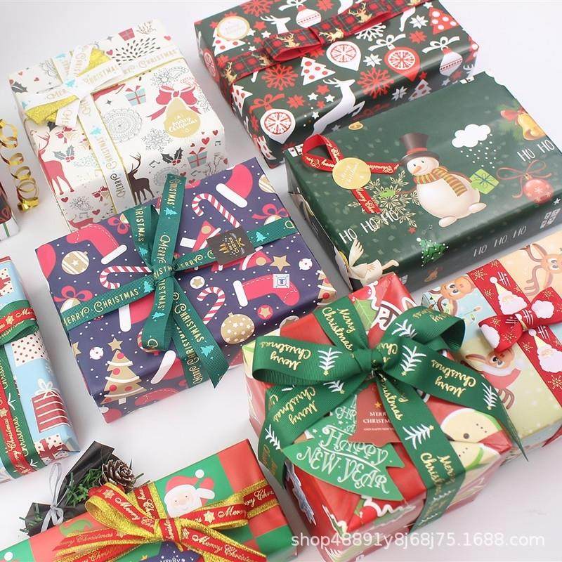 christmas day gift wrapping paper student childrens gift