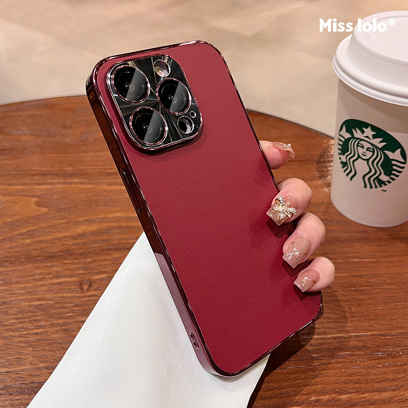 红色皮纹喜庆适用苹果17promax手机壳2025新款16高级感套16pro带镜头膜15全包iphone15防摔14小众13新年外壳,3C数码配件,手机保护套/壳,淘宝优惠券,粉丝福利购,淘宝优惠卷