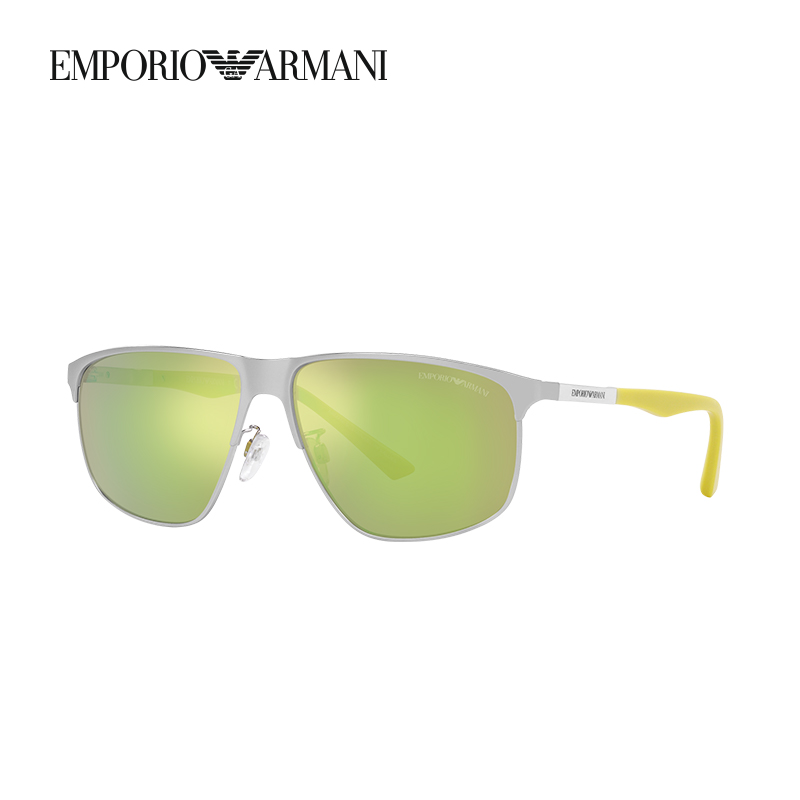 【推荐】阿玛尼墨镜男时尚枕形太阳镜防晒高级感潮色眼镜0EA2094