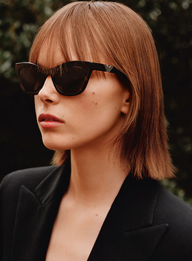 EMPORIO ARMANI【2025秋冬新品】太阳眼镜女渐变猫眼墨镜0EA4259U