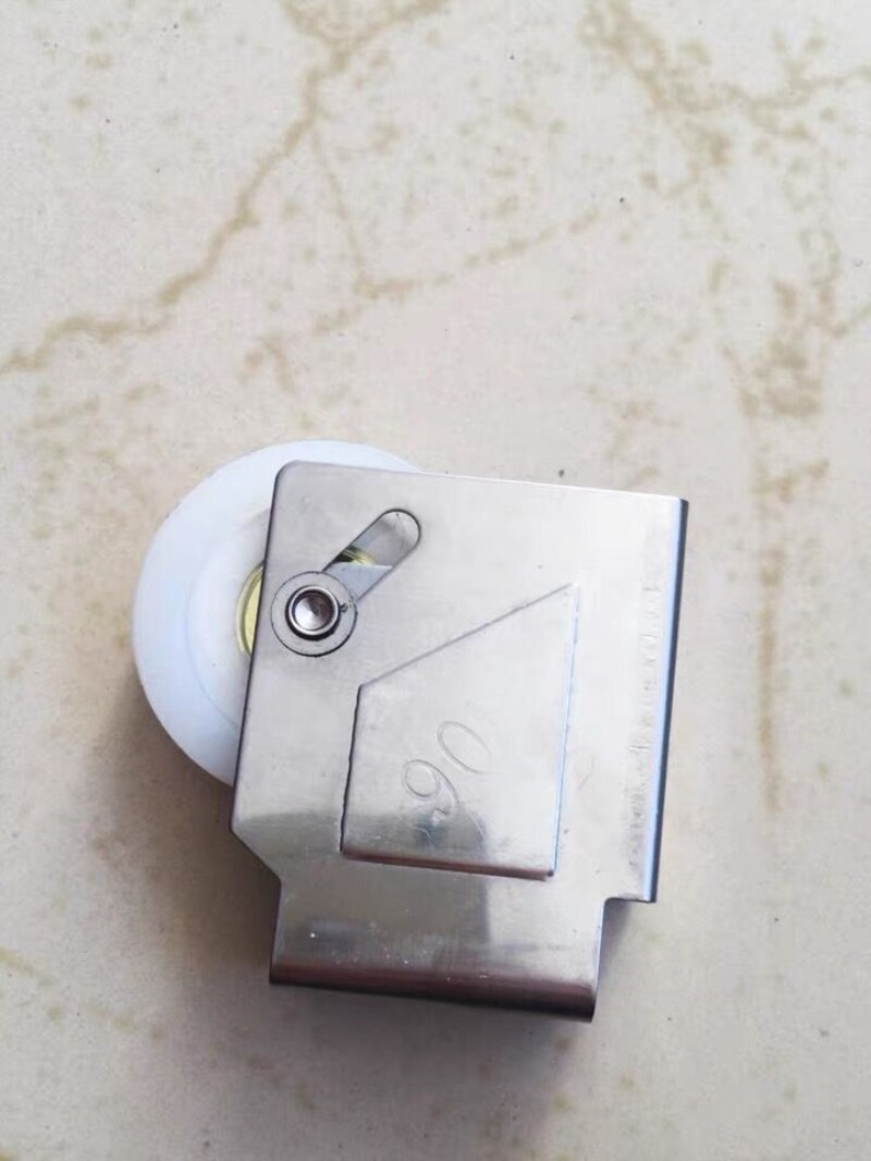配件窗户静音铝合金老式铁铜芯推拉门90型玻璃轨道门窗滚轮下轮