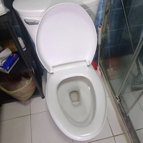 盖板老式更换坐便器通用配件家用坐便盖马桶圈缓降加厚马桶盖盖子