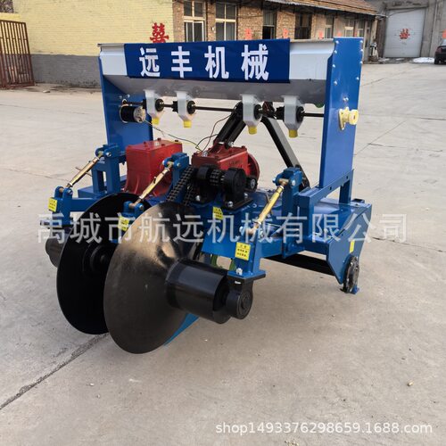 西瓜辣椒哈密瓜大葱草莓施肥开沟机  单沟药材蔬菜排水沟开沟机