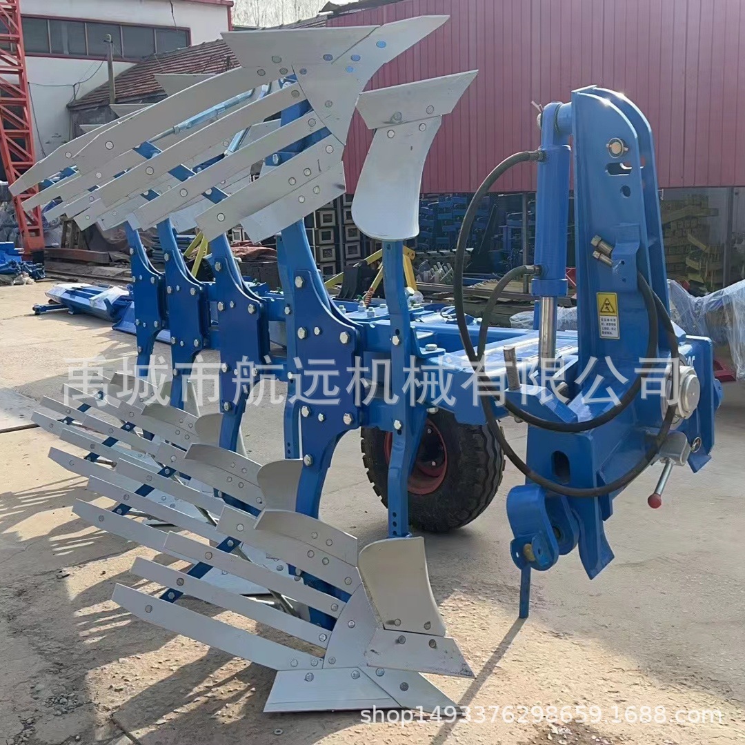 435型液压翻转犁 适合1304-1604拖拉机带的4铧栅条犁 深耕35公分