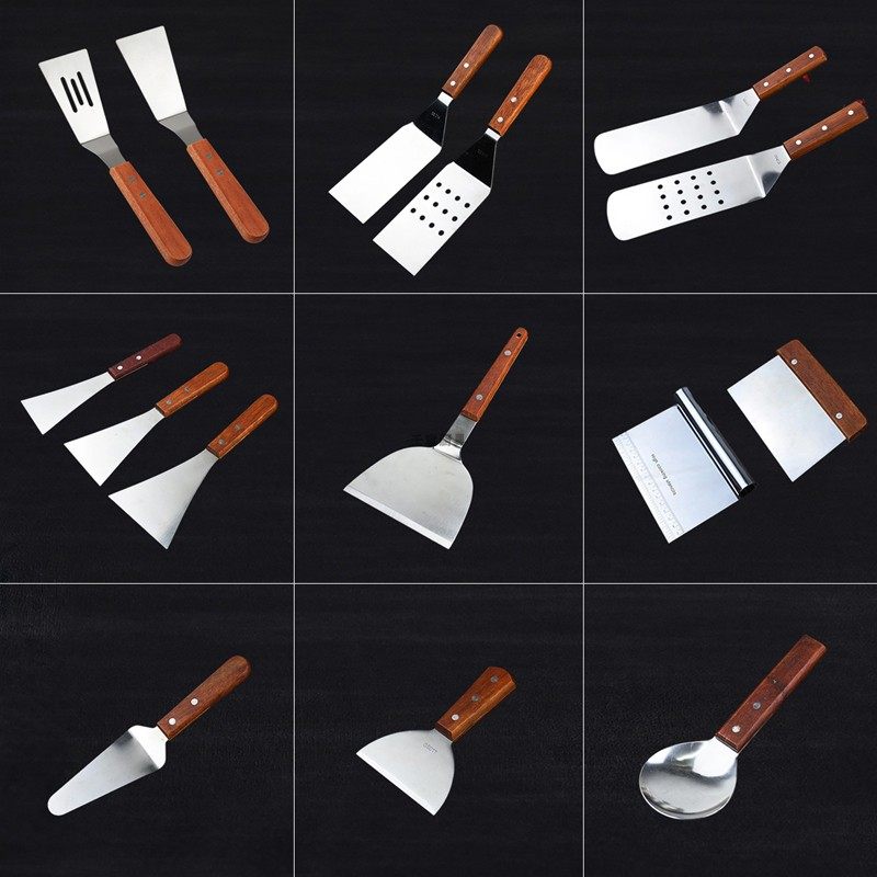 不锈钢料理铲手抓饼工具煎饼铲子压铲披萨生煎铲铁板烧牛排扒铲,厨房/烹饪用具,煎铲,淘宝优惠券,粉丝福利购,淘宝优惠卷