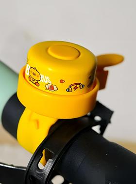 响亮车铃铛可调节绑带通用单车喇叭挂铃铛配件中大童件