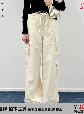 VVNK JANE PLUS夏季多口袋宽松工装裤子女J520873031D