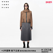 VVNK 连帽简约短夹克女J340360025C 户外运动级面料 JANE PLUS