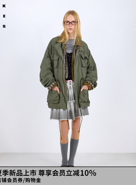 VVNK JANE PLUS2026春季新款工装感廓形外套女J620361009C