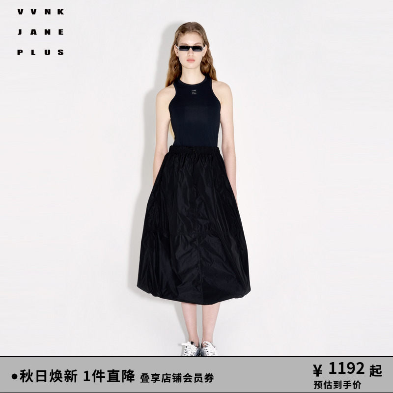 春季塔夫绸连衣裙VVNKJANEPLUS