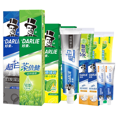 好来含氟清新口气国产亮白牙膏
