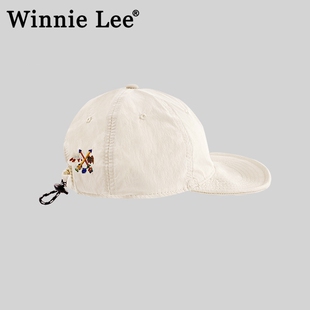 户外轻薄棒球帽夏季 遮阳速干鸭舌帽子 Lee日本设计师联名款 Winnie