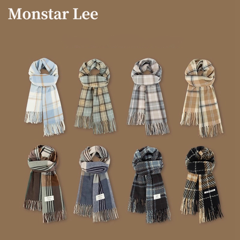 MonstarLee日本设计师联名款围巾