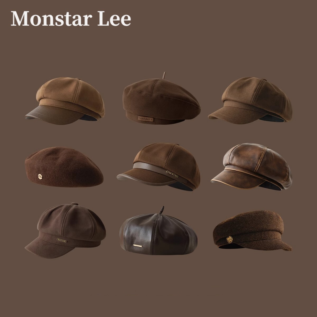 MonstarLee日本设计师联名款帽子