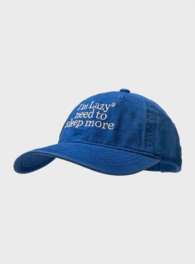 Monstar Lee日本设计师联名款复古水洗刺绣字母棒球帽遮阳鸭舌帽