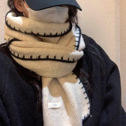 WinnieLee日本设计师联名款围巾