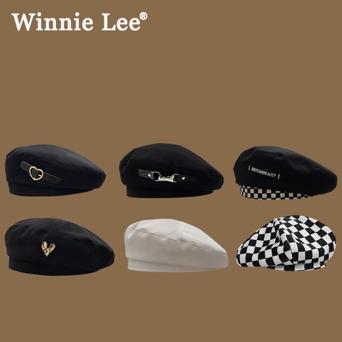 WinnieLee贝雷帽小头围帽子女