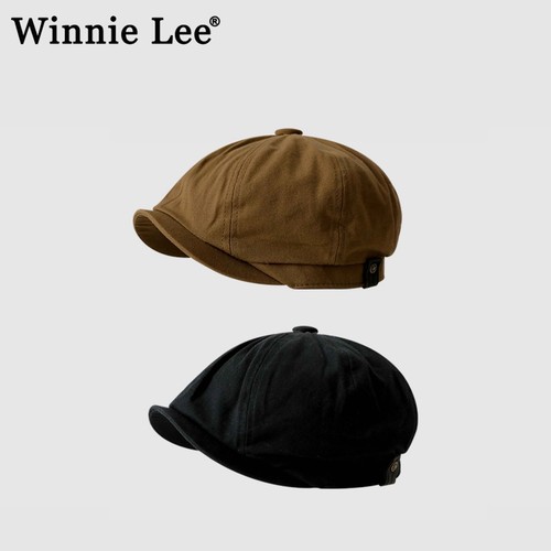 WinnieLee英伦复古八角帽报童