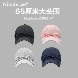 大头围帽子棒球帽鸭舌帽大码 速干防水 Lee日本设计师联名款 Winnie