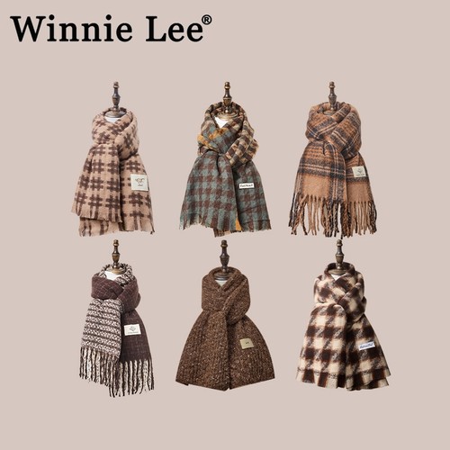 WinnieLee日本设计师联名款围巾
