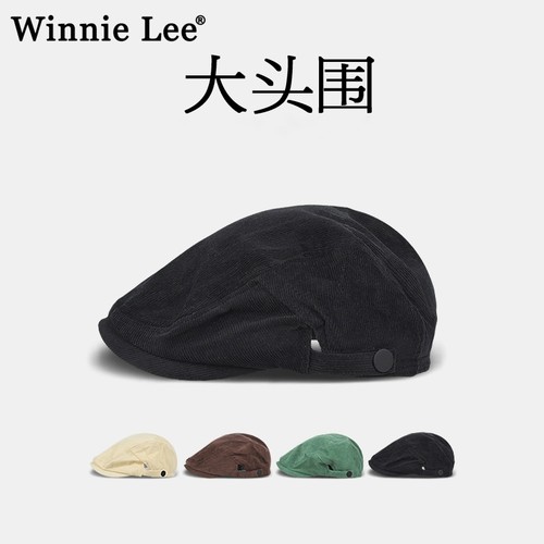 WinnieLee大头围前进帽大码冬季