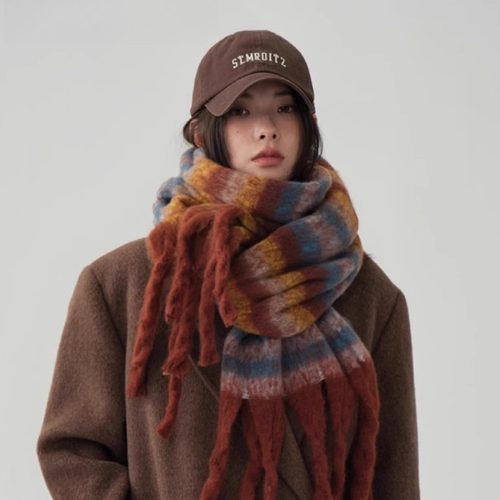 MonstarLee日本设计师联名款围巾