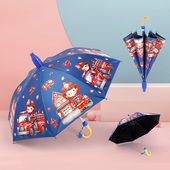 工程车消防救援挖掘机儿童雨伞男孩幼儿园学生大号自动防晒太阳伞