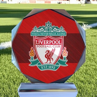 利物浦萨拉赫周边生日礼物送男生克洛普杰拉德范戴克足球手办摆件