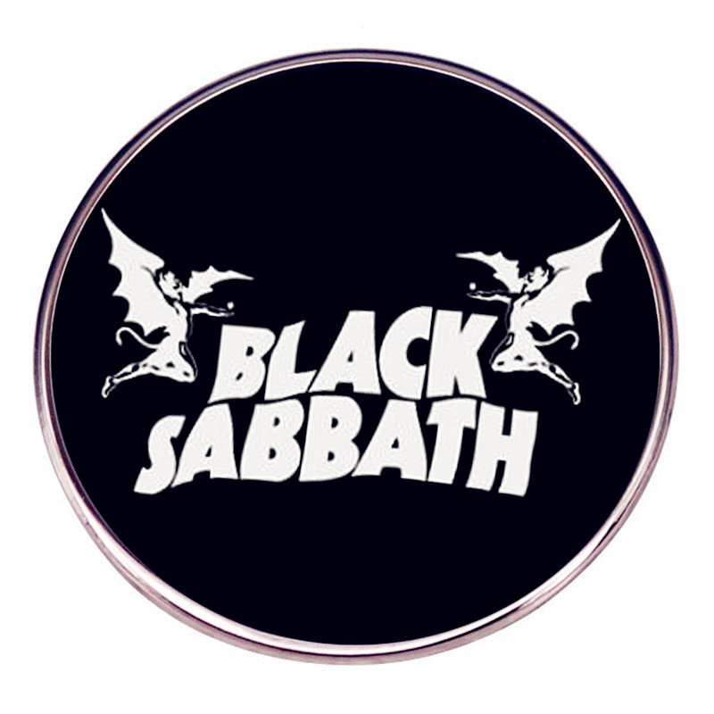 BLACK SABBATH 黑色安息日胸针重金属摇滚乐队别针胸章合金徽章