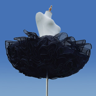 洛丽塔超暴力无骨纱撑lolita裙撑狗短飞天撑30/35/40/45cm新款