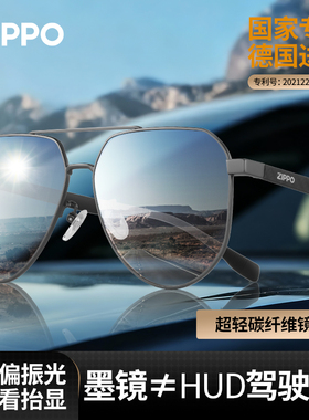 ZIPPO驾驶镜男防眩光变色hud抬显开车专用碳纤维太阳镜女款75865