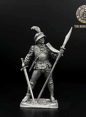 魔铸馆 EKcasting收藏级金属兵人 - 现货54mm瑞士步兵