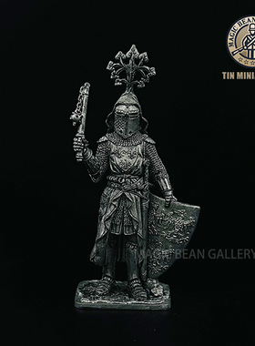 魔铸馆 EKcasting收藏级金属兵人—弗里德里希·冯·莱宁根伯爵