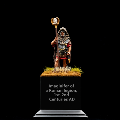 魔铸馆EKcasting收藏金属兵人-罗马系列-皇帝肖像旗手-进阶纪念款