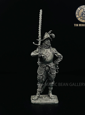 魔铸馆 EKcasting收藏级金属兵人—欧洲士兵 16世纪