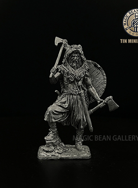 魔铸馆 EKcasting收藏级金属兵人—瓦兰吉亚狂战士