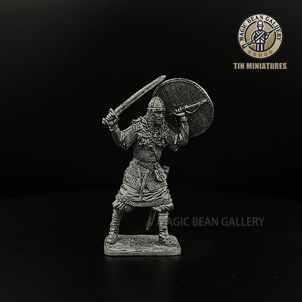 金属兵人锡制模型收藏品装饰品礼物金属摆件现货54mm瓦兰吉安战士